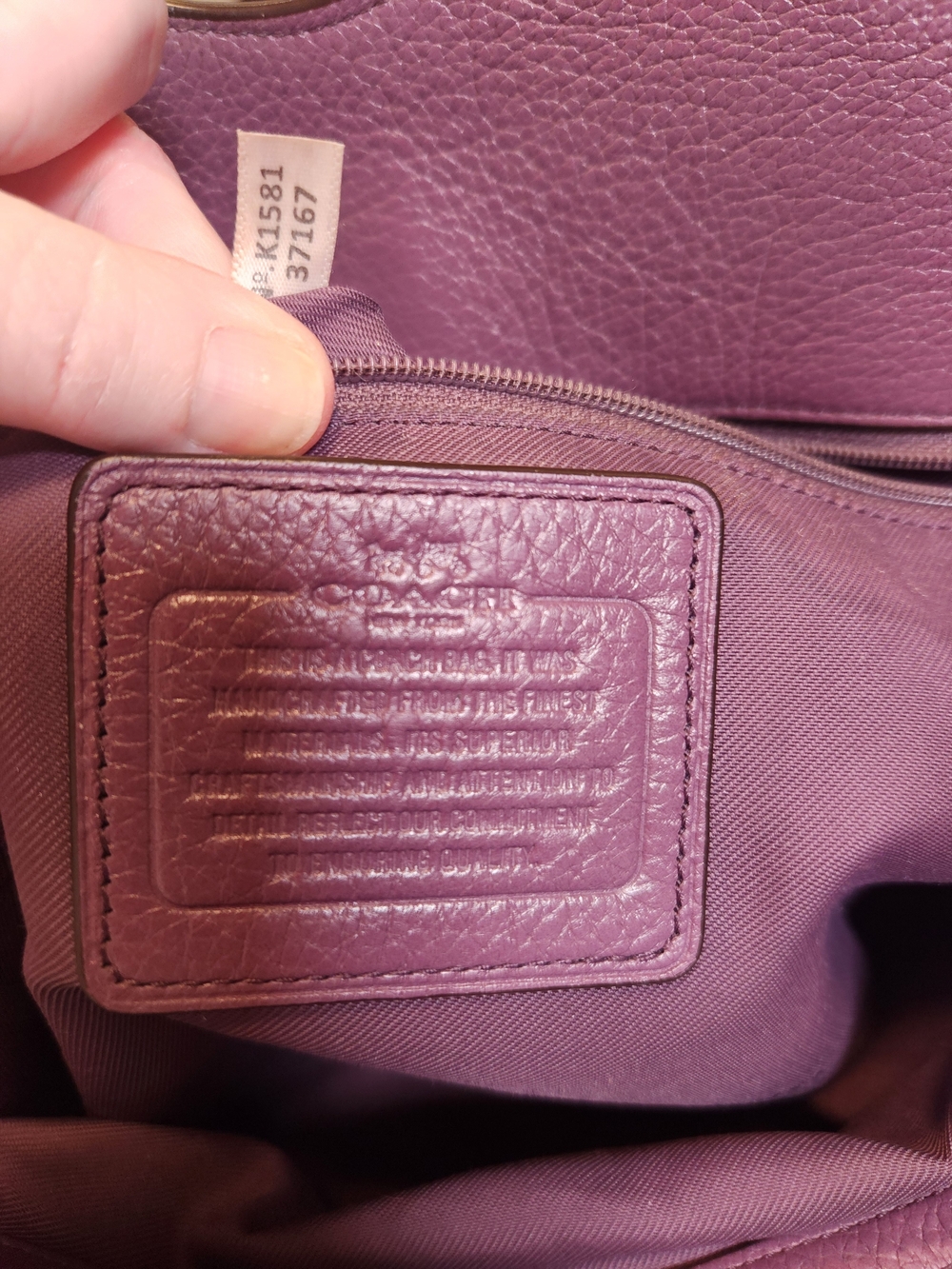 Coach Mercer 30 Satchel with Long Strap - Picture 13 of 15
